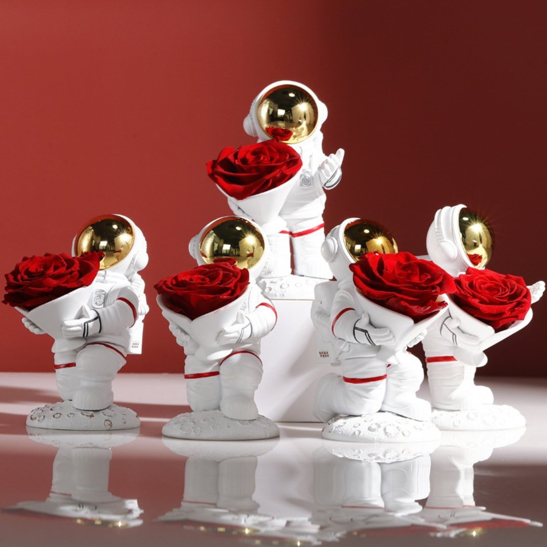 Space Themed Eternal Roses - Space Mesmerise - Space Gifts | Lamps | Statues | Home Decor