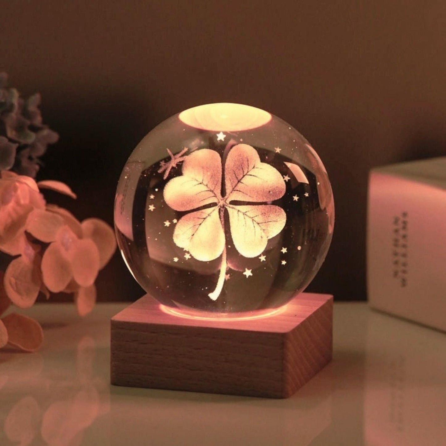 Star Explorer Crystal Lamp Globe - Space Mesmerise - Space Gifts | Lamps | Statues | Home Decor