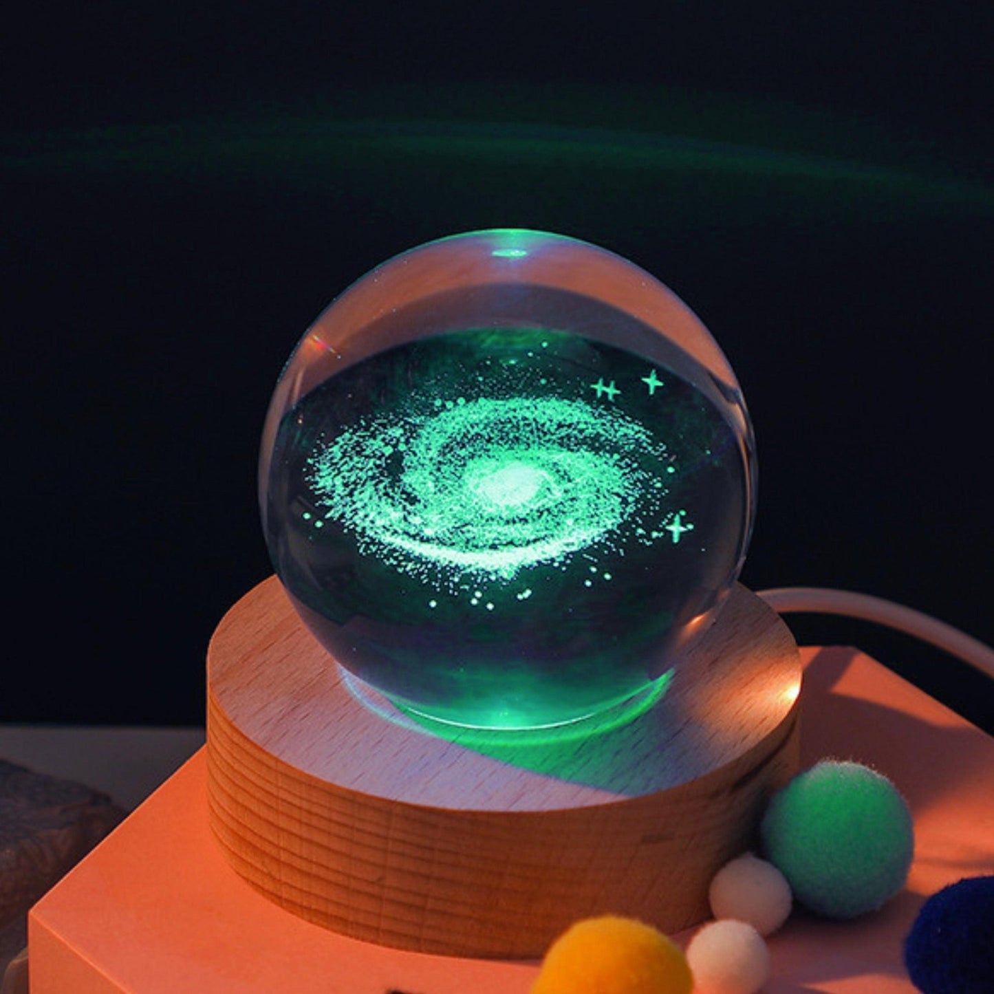 The Original Crystal Space Lamp (Colorful) - Space Mesmerise - Space Gifts | Lamps | Statues | Home Decor