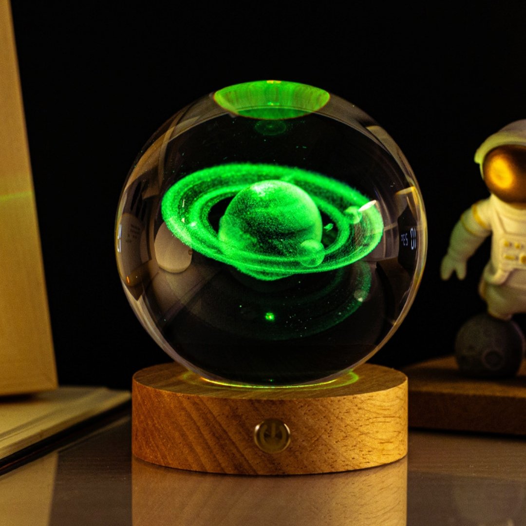 The Original Crystal Space Lamp (Colourful Wireless) - Space Mesmerise - Space Gifts | Lamps | Statues | Home Decor