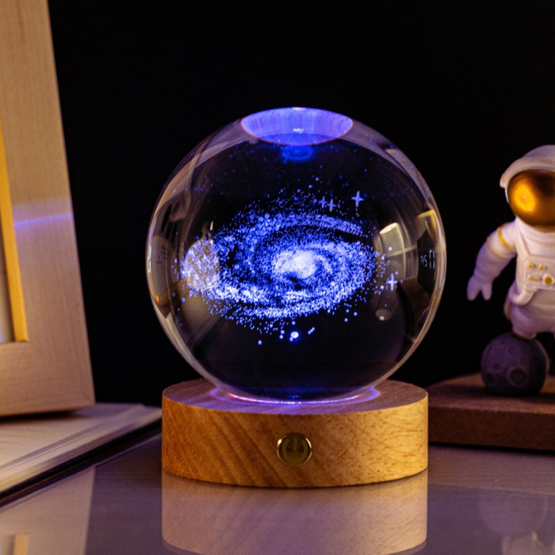 The Original Crystal Space Lamp (Colourful Wireless) - Space Mesmerise - Space Gifts | Lamps | Statues | Home Decor