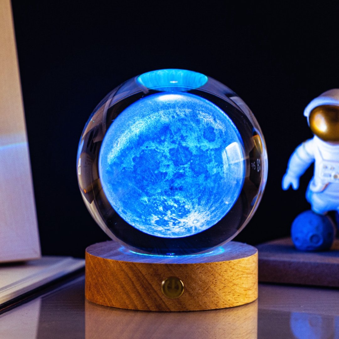 The Original Crystal Space Lamp (Colourful Wireless) - Space Mesmerise - Space Gifts | Lamps | Statues | Home Decor