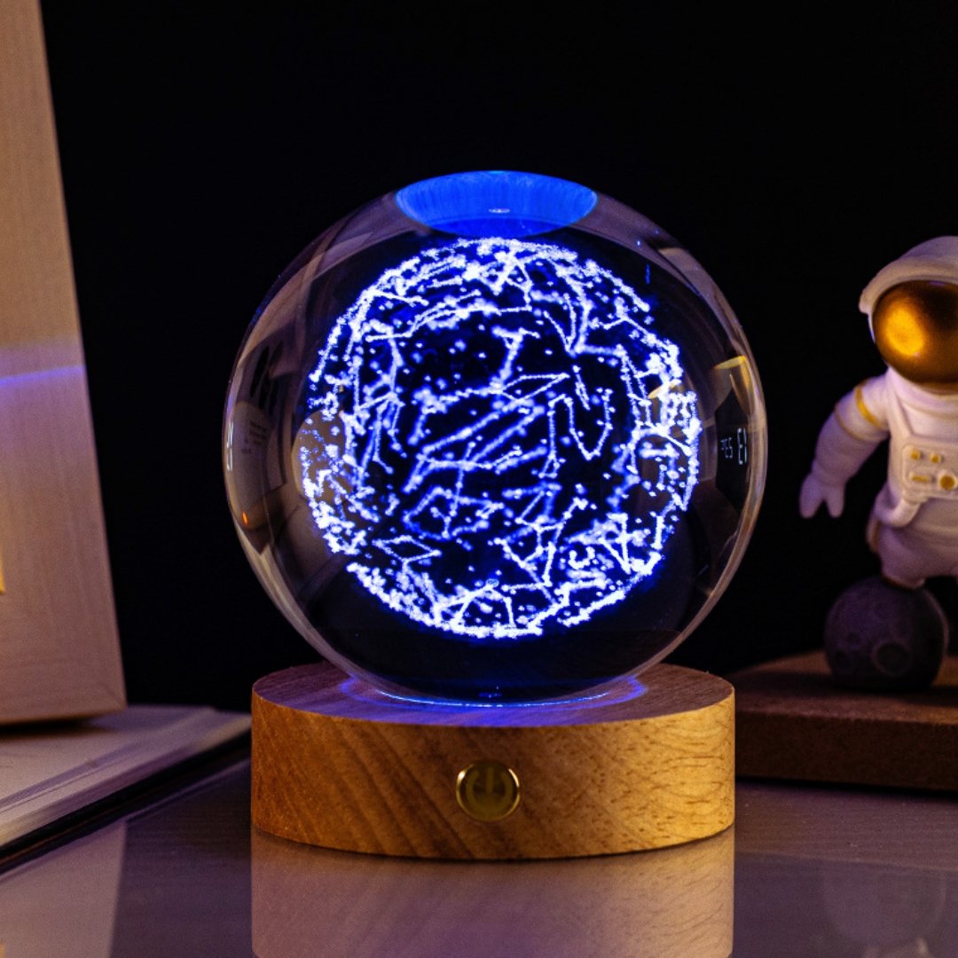 The Original Crystal Space Lamp (Colourful Wireless) - Space Mesmerise - Space Gifts | Lamps | Statues | Home Decor
