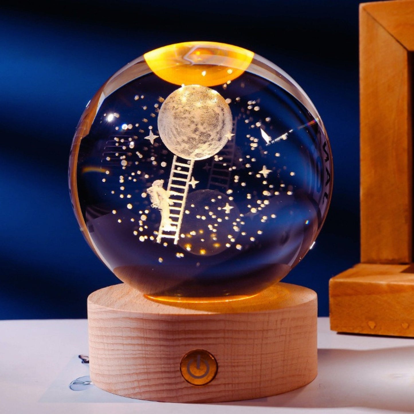 The Original Crystal Space Lamp (Warm Wireless) - Space Mesmerise - Space Gifts | Lamps | Statues | Home Decor