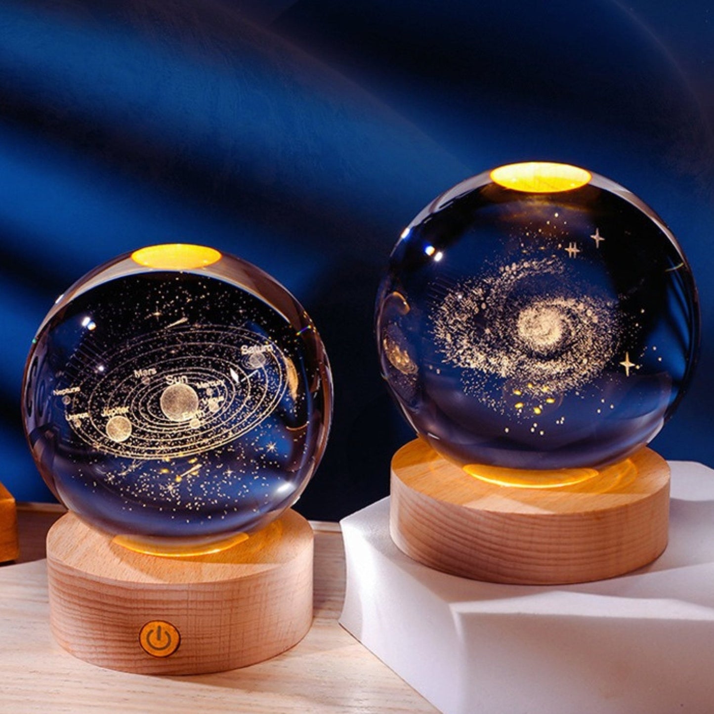 The Original Crystal Space Lamp (Warm Wireless) - Space Mesmerise - Space Gifts | Lamps | Statues | Home Decor