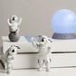 Astronaut Crew and Moon Lamp Set - Space Mesmerise - Space Gifts | Lamps | Statues | Home Decor