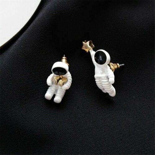 Astronaut Stud Earrings - Space Mesmerise - Space Gifts | Lamps | Statues | Home Decor