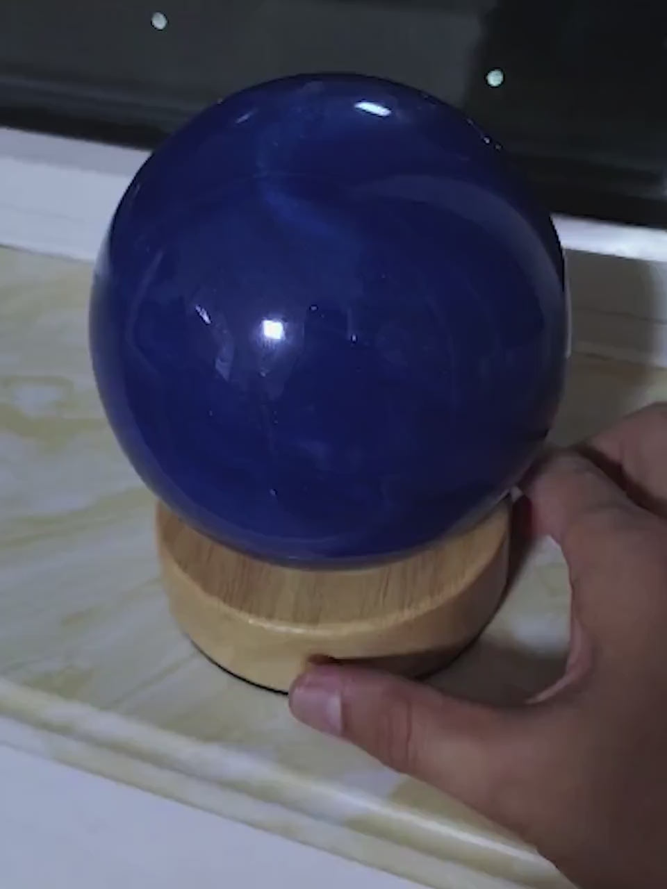 Mesmerising Glass Jupiter Planet Lamp Globe | Home Decor Light Jupiter Lamp, Moon Lamp| Handmade Glass Gift | Comes with Gift Wrapping Box