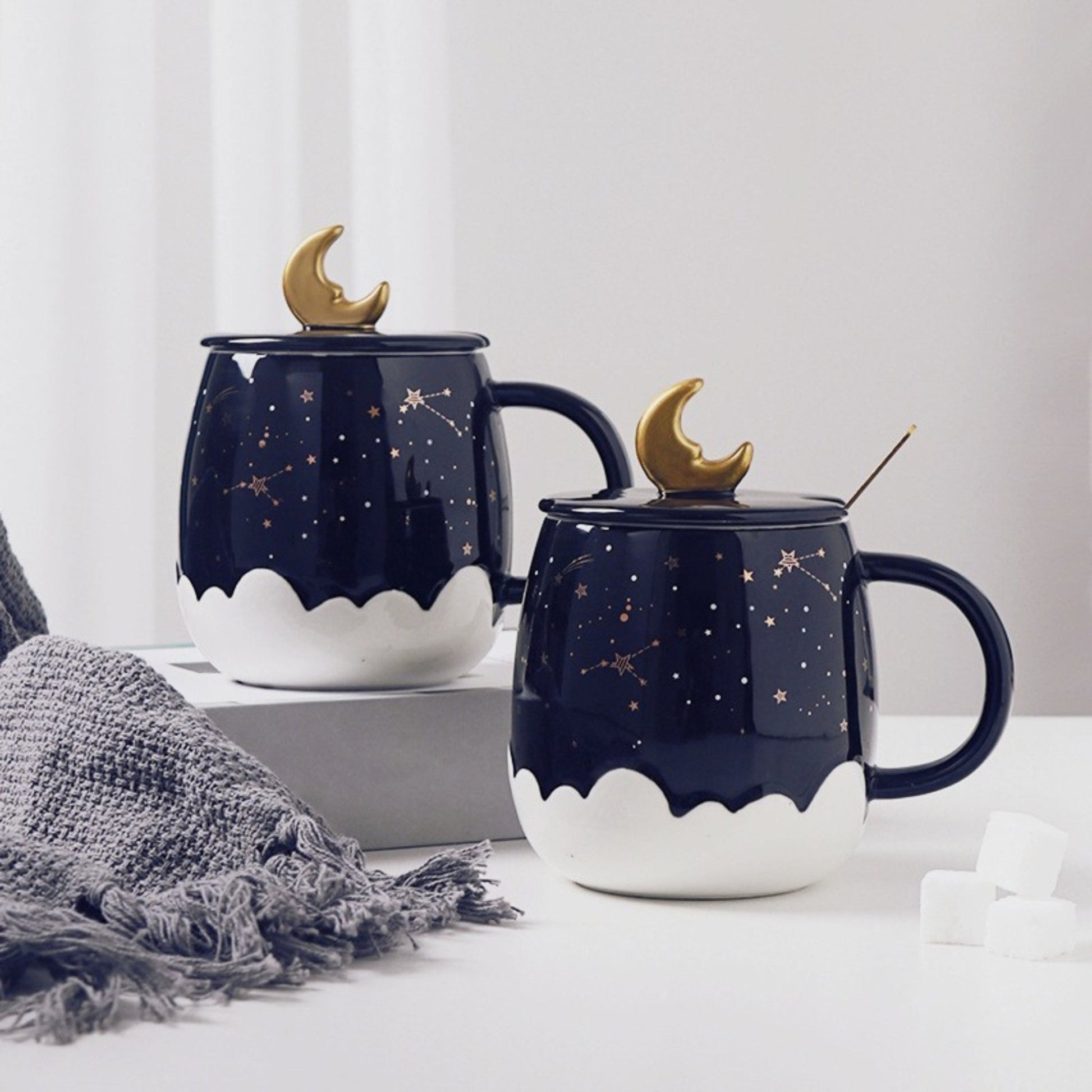 Celestial Coffee Mug With Lid - Space Mesmerise - Space Gifts | Lamps | Statues | Home Decor