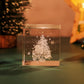 Christmas Crystal Cube Lamp - Space Mesmerise - Space Gifts | Lamps | Statues | Home Decor