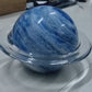 Glass Saturn Planet Lamp Globe | Home Decor Light | Handmade Glass Gift | Astronomy Gift and Home Decor