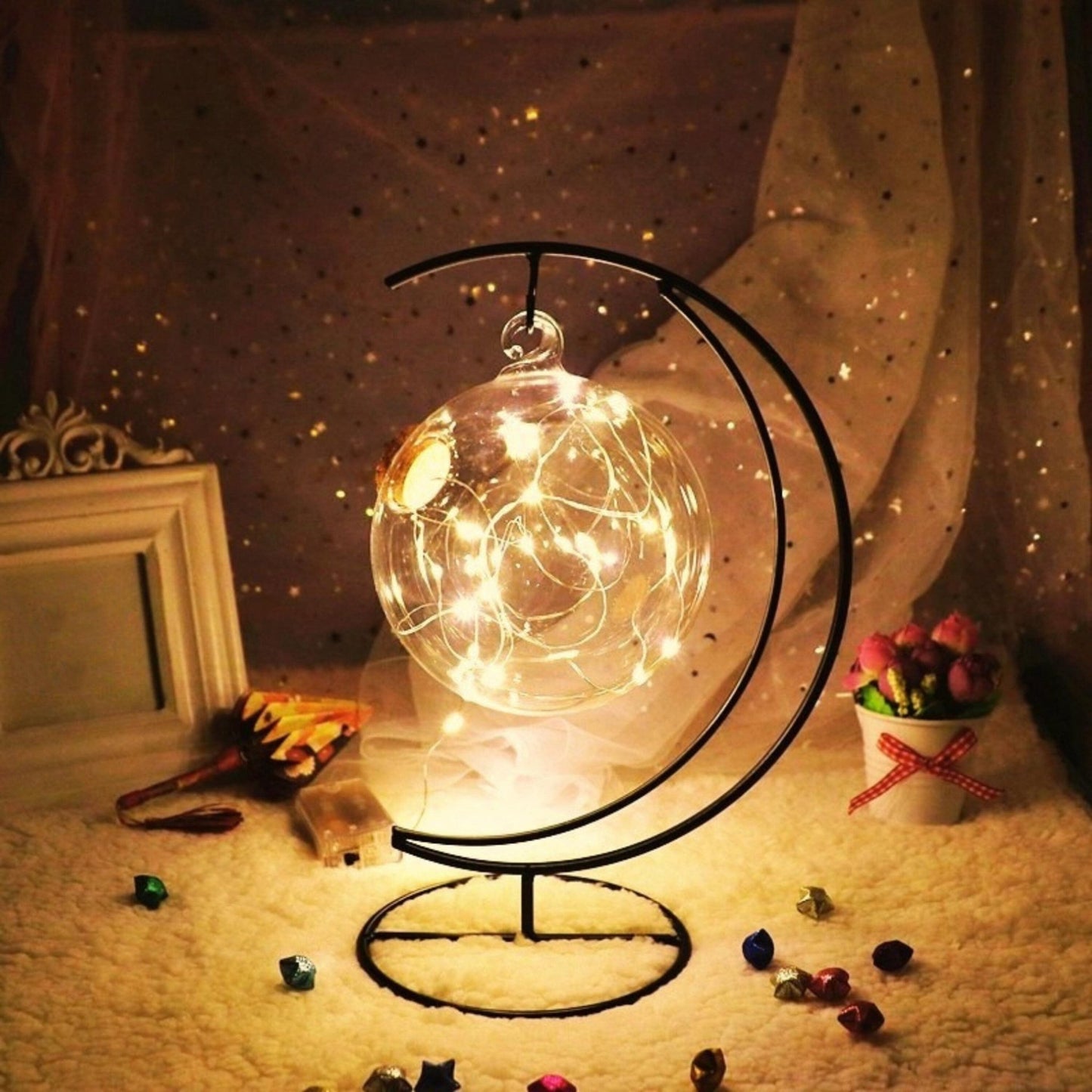 Festive Moon Lamp - Space Mesmerise - Space Gifts | Lamps | Statues | Home Decor