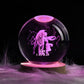 Horoscope Crystal Lamp (Colorful) - Space Mesmerise - Space Gifts | Lamps | Statues | Home Decor