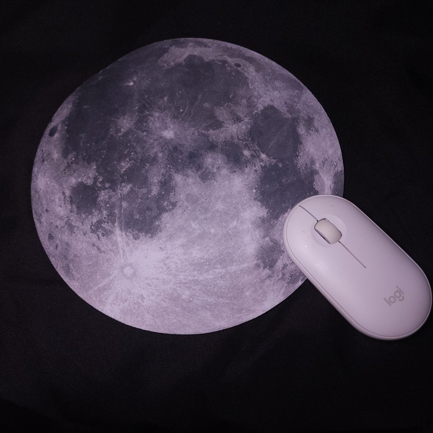 Large Moon Mouse Pad - Space Mesmerise - Space Gifts | Lamps | Statues | Home Decor