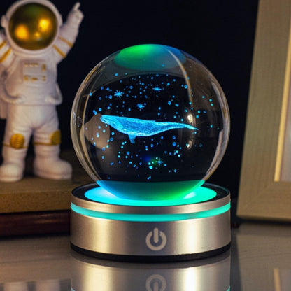 LED Crystal Galaxy Lamp (Colorful) - Space Mesmerise - Space Gifts | Lamps | Statues | Home Decor