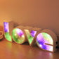 LOVE Neon Sign - Space Mesmerise - Space Gifts | Lamps | Statues | Home Decor
