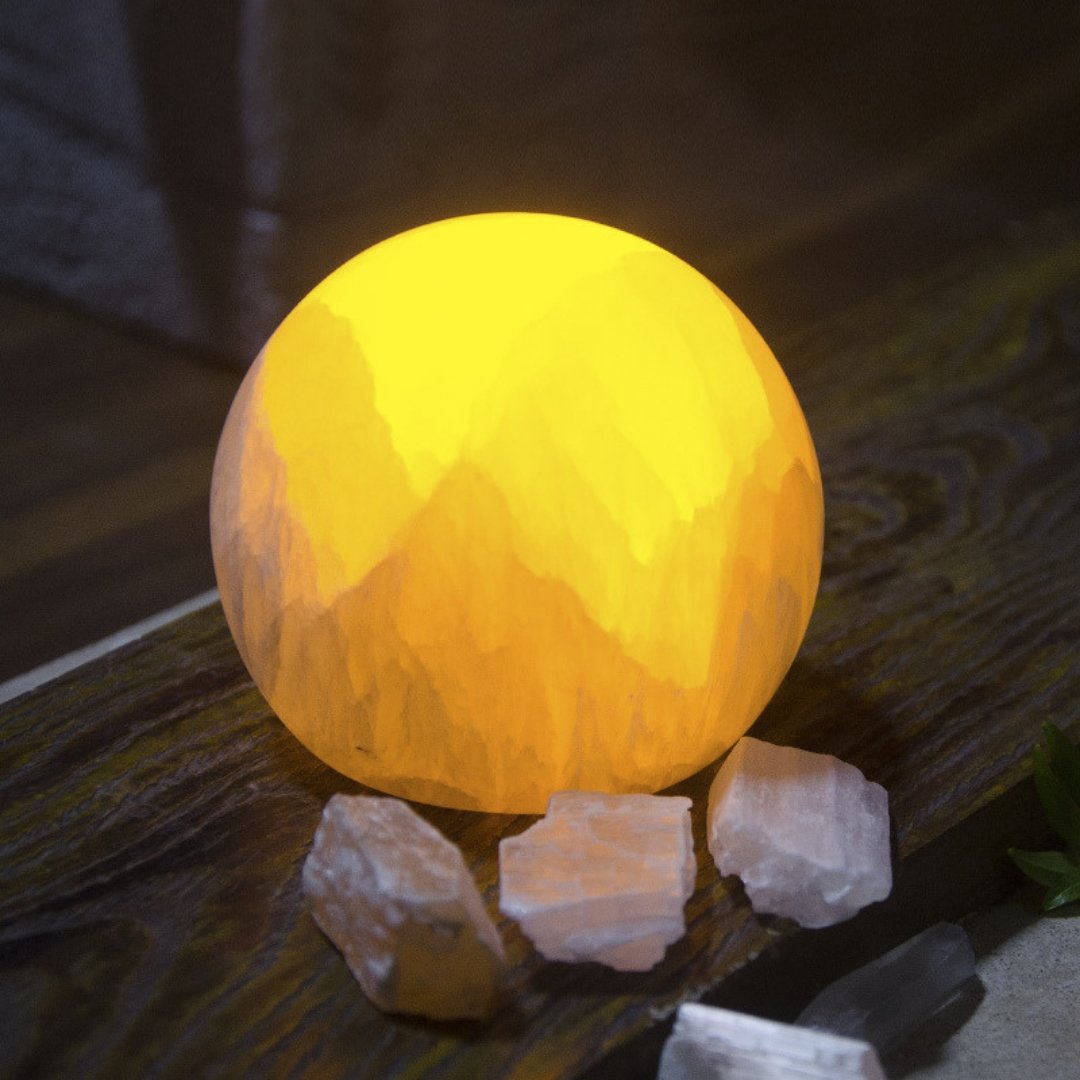 Natural Ore Moon Lamp - Space Mesmerise - Space Gifts | Lamps | Statues | Home Decor