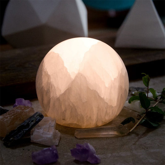 Natural Ore Moon Lamp - Space Mesmerise - Space Gifts | Lamps | Statues | Home Decor