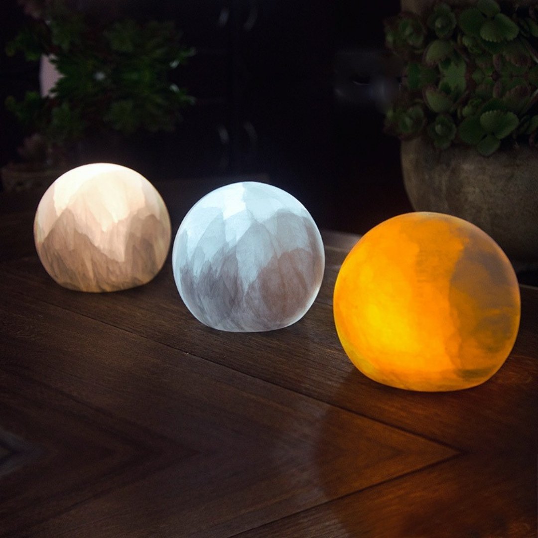 Natural Ore Moon Lamp - Space Mesmerise - Space Gifts | Lamps | Statues | Home Decor