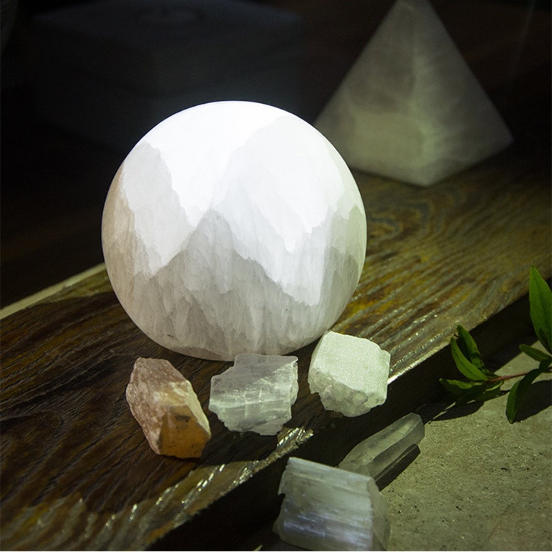 Natural Ore Moon Lamp - Space Mesmerise - Space Gifts | Lamps | Statues | Home Decor