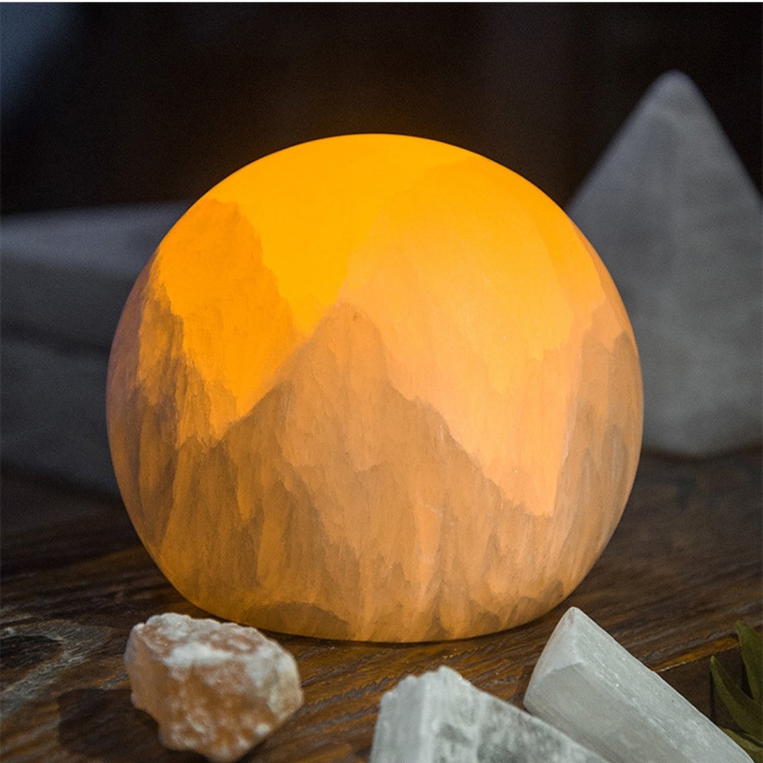 Natural Ore Moon Lamp - Space Mesmerise - Space Gifts | Lamps | Statues | Home Decor