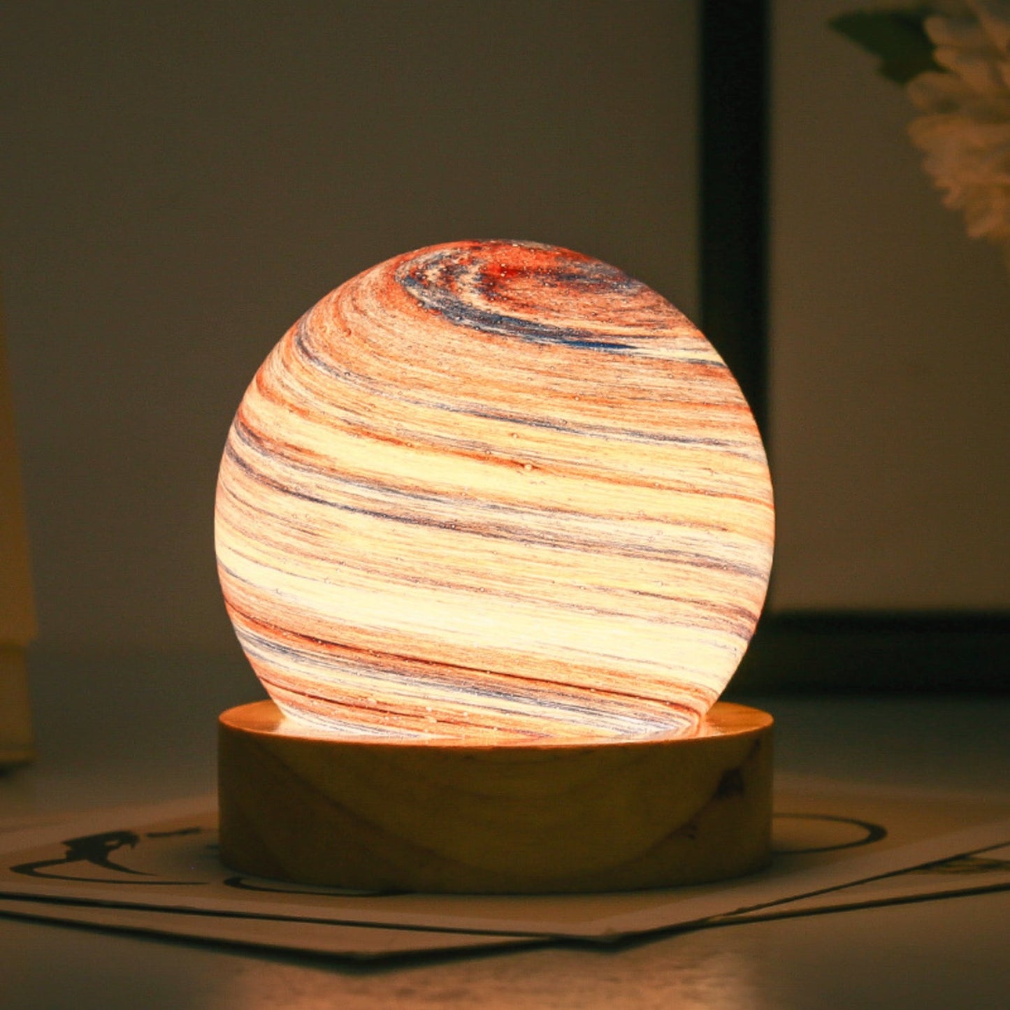 Neptune Lamp Globe - Space Mesmerise - Space Gifts | Lamps | Statues | Home Decor