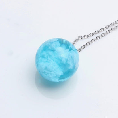 Resin Cloudy Sky Pendant - Space Mesmerise - Space Gifts | Lamps | Statues | Home Decor