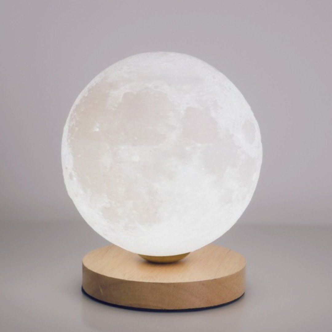 Rotating Moon Lamp - Space Mesmerise - Space Gifts | Lamps | Statues | Home Decor