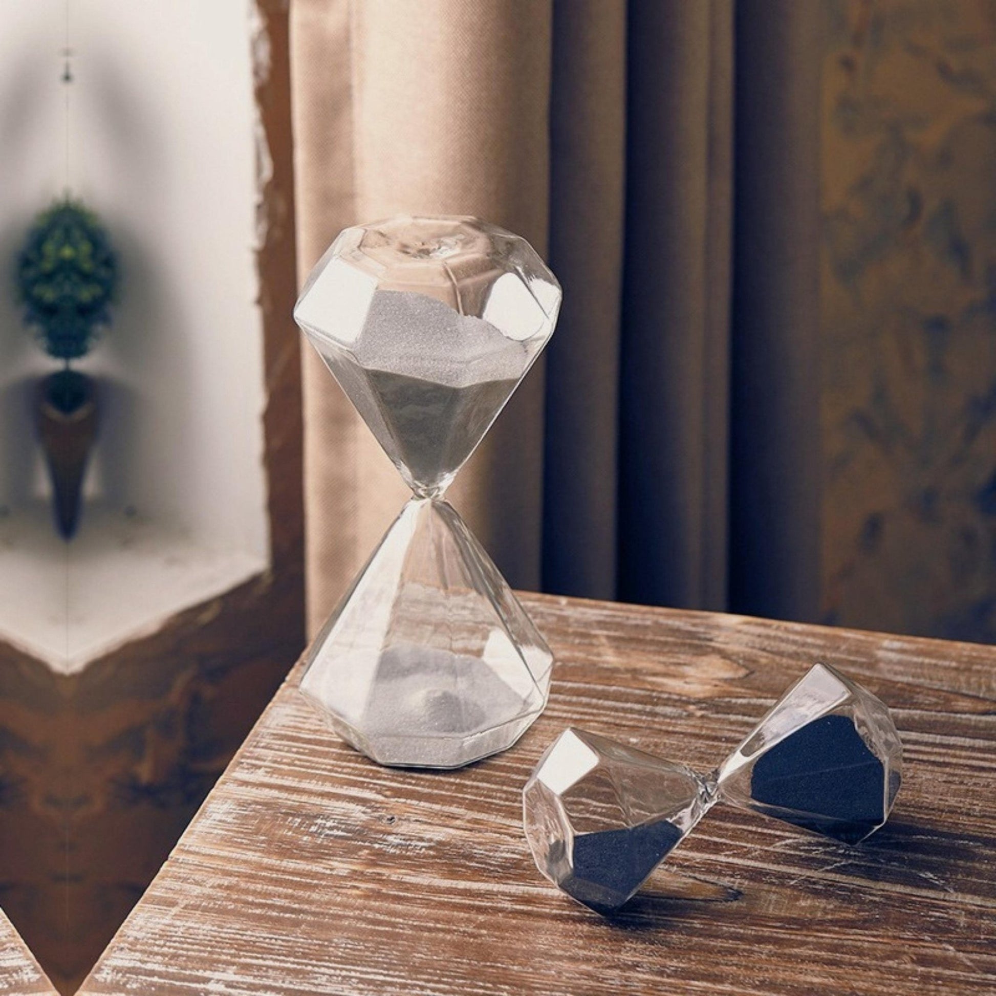 Sands of Space Diamond Hourglass - Space Mesmerise - Space Gifts | Lamps | Statues | Home Decor