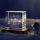 Space Crystal Cube Lamp - Space Mesmerise