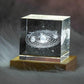 Space Crystal Cube Lamp - Space Mesmerise - Space Gifts | Lamps | Statues | Home Decor