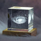 Space Crystal Cube Lamp - Space Mesmerise - Space Gifts | Lamps | Statues | Home Decor