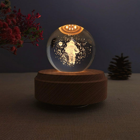 Space Crystal Lamp and Music Box - Space Mesmerise - Space Gifts | Lamps | Statues | Home Decor