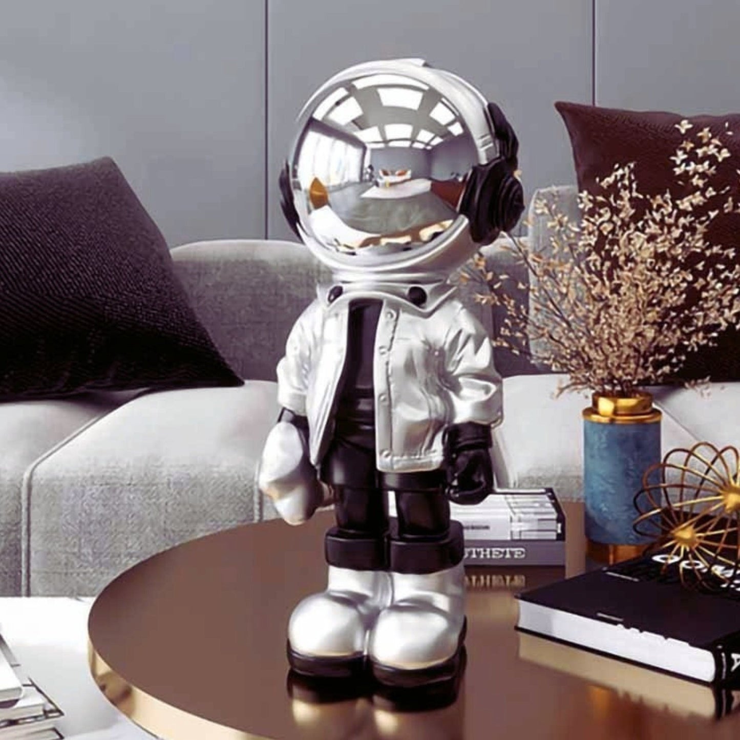 Standing Astronaut Statue - Space Mesmerise - Space Gifts | Lamps | Statues | Home Decor