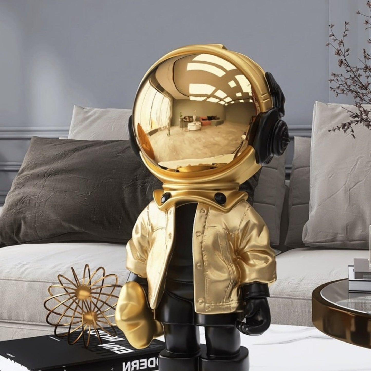 Standing Astronaut Statue - Space Mesmerise - Space Gifts | Lamps | Statues | Home Decor