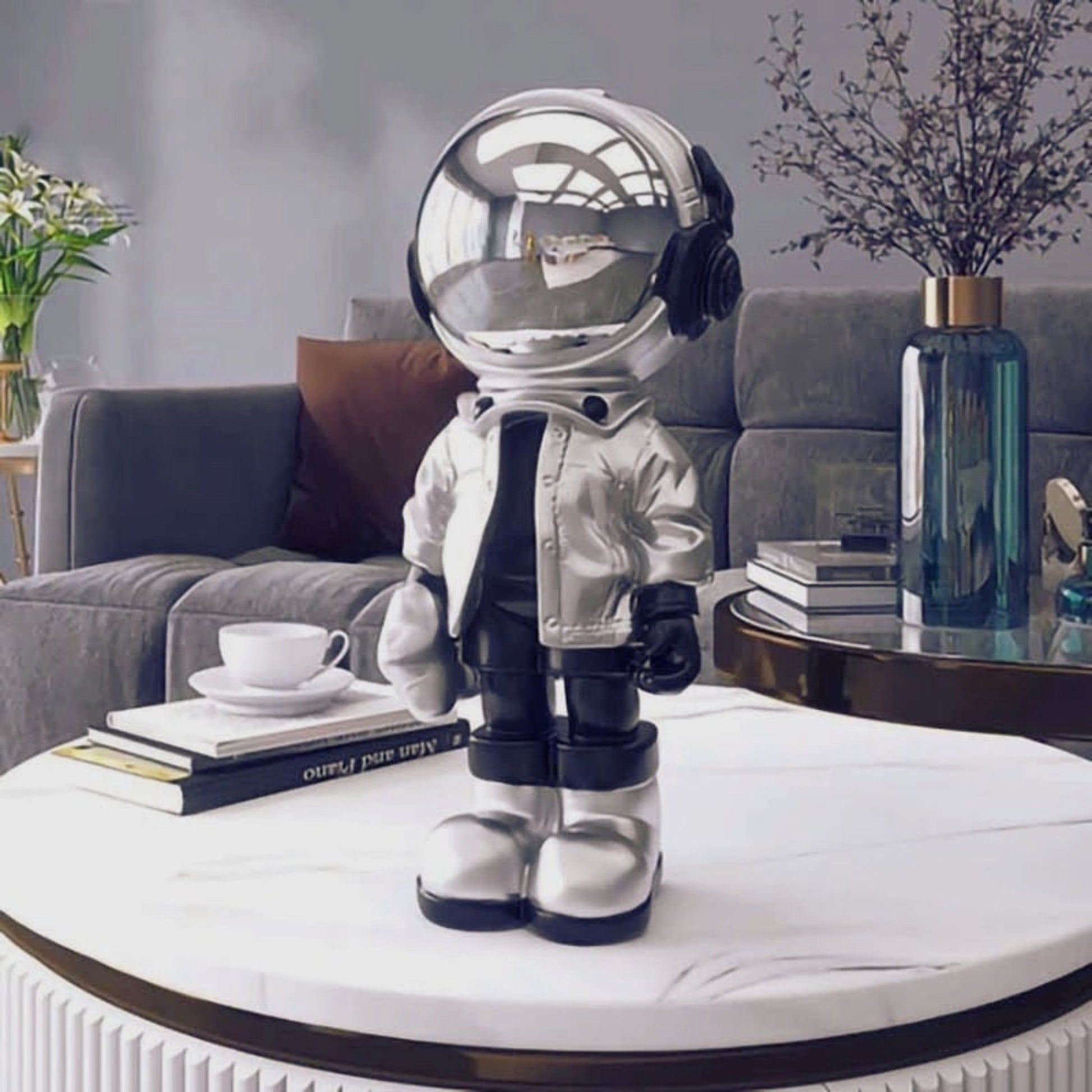 Standing Astronaut Statue - Space Mesmerise - Space Gifts | Lamps | Statues | Home Decor