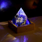 Starry Cosmic Pyramid - Space Mesmerise - Space Gifts | Lamps | Statues | Home Decor